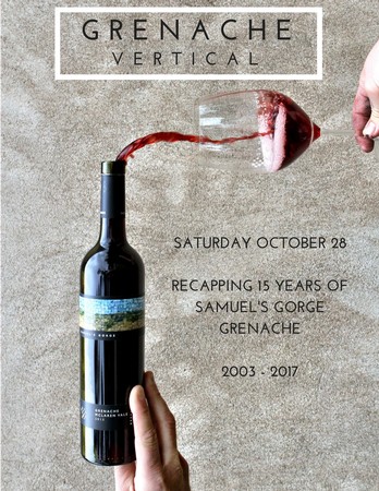 EVENT: Grenache Vertical Tasting